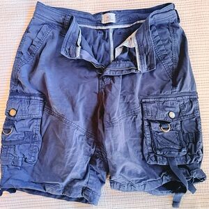 Women’s Navy Cargo Shorts